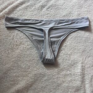 Women’s Light Gray Seamless thong Panty